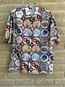 Reyn Spooner Dodgers Brooklyn/Los Angeles Hawaiian Shirt L Large Vintage Aloha - Picture 1 of 24