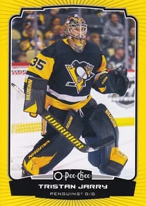 2022-23 O-Pee-Chee NHL Hockey Yellow Border Tristan Jarry Pittsburgh Penguins - Picture 1 of 2