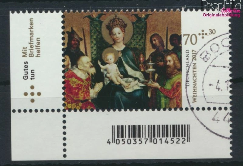 FRD (FR.Germany) 3340 (complete issue) fine used / cancelled 2017 chri (9747310 - Image 1 of 1