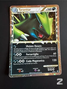 (2) Pokemon Karte - Tyranitar Prime - ENG - HS UNLEASHED - 88/95 - Bild 1 von 2