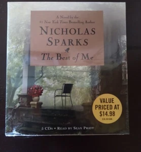 Audio Book 5 CDs Nicholas Sparks The Best Of Me NIP - Picture 1 of 4
