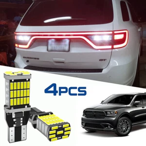 4pcs Xenon White 921 LED Backup Reverse Lights Bulbs for Dodge Durango 2014-2020 - Picture 1 of 10