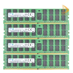 Samsung 4x16GB 2RX4 PC4-2133P DDR4-2133Mhz PC4-17000 ECC REG Server Memory RAM - Picture 1 of 8