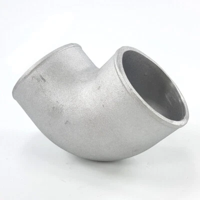 2.5英寸64毫米90度紧软管铸铝涡轮中间冷却器肘弯管 — 第 1/4 张图片