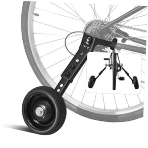 Adjustable Bicycle Training Wheels for Adults, Fit 24" to 28" Bikes, Black - Picture 1 of 7