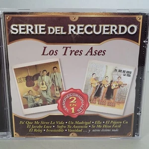 LOS TRES ASES Serie Del Recuerdo Music CD 2 En 1 Versiones Originales - Foto 1 di 11