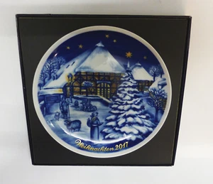 Plato de Navidad Königlich Tettau 2017 NUEVO - Imagen 1 de 1