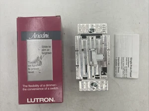 Lutron Ariadni Preset Dimmschalter einpolig 600W weiß Glühlampe - Bild 1 von 16