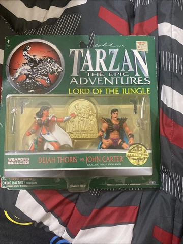 1995 Tarzan The Epic Adventures Lord of the Jungle Dejah vs John Carter NEW Cover