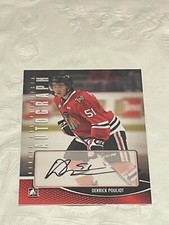 2012-13 ITG Heroes and Prospects Auto Derrick Pouliot #A-DP Auto