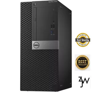Dell OptiPlex 7050 MT Computer Core i7 7th 32GB Ram 512GB SSD Wi-Fi - Picture 1 of 5