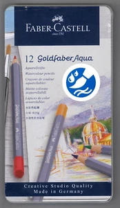 Confezione da 12 Matite colorate acquerellabili FABER-CASTELL Mina 3,3MM. - Imagen 1 de 2