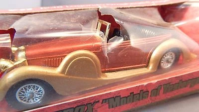 LESNEY MATCHBOX MODELS OF YESTERYEAR Y-11 1938 LAGONDA DROPHEAD COUPE & BOX    - Image 1 of 4