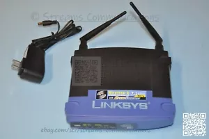 Linksys Wireless-G 2.4GHz Broadband Router w/ AC Adapter (4-Port 10/100 802.11g) - Picture 1 of 4