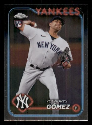2024 Topps Chrome #160 Yoendrys Gomez RC - Image 1 of 2