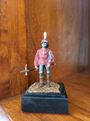 Chevalier Suisse 1480/Figurines d artiste 54mm no 90mm Durendal Metal ModelesEmi - Photo 1/4