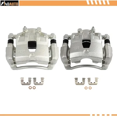Pinzas de freno delanteras (2) para Dodge Attitude 2012-2014 Hyundai Accent 2012-2017 Foto 1 de 4