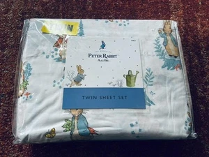Peter Rabbit Twin Sheet 3 Pc Set NEW 100% Cotton Beatrix Potter - Picture 1 of 3