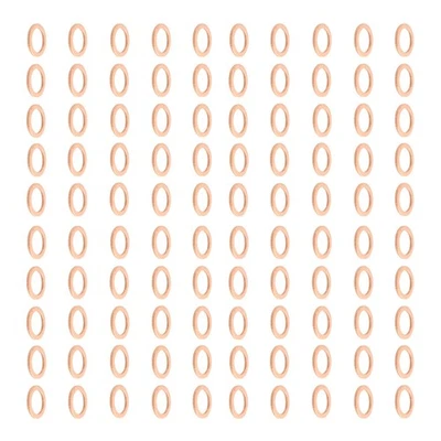 100Pack Oil Drain Plug Gasket Washer Repair Part For Mercedes-Benz 007603-014106 - Image 1 of 3