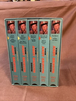 VHS TV Series the Andy Griffith Show 5 Tape Box Set 1996 Television Classic - Image 1 of 4