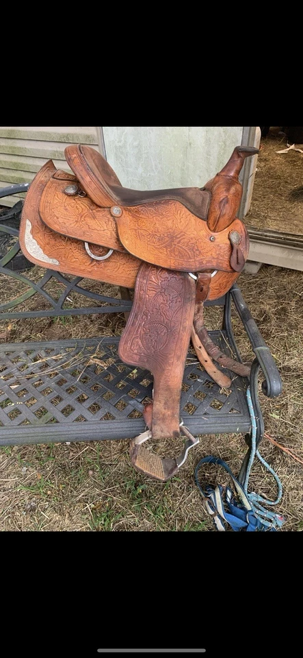 King Ranch Saddle Western Saddle - Image 1 of 1