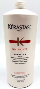 Nutritive Bain Satin 2 Shampoo by Kerastase for Unisex - 1000 ML/34 oz Shampoo - Picture 1 of 3