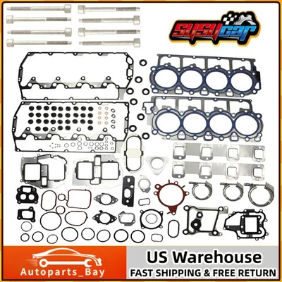Juego de juntas de culata aptas para 11-20 FORD F-250 F-350 F-450 F-550 SUPER DUTY 6,7 L V8 TURBO Foto 1 de 4