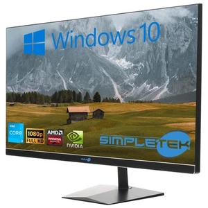 Tout en Un I3 27 " Windows 10 RAM 8 Go SSD 120 Go Ordinateur Fixe Editing Jeux - Photo 1/11
