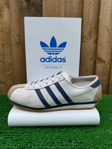 VINTAGE Adidas COUNTRY 1973 anni 80 casual MOLTO RARE UK9 2006 - Foto 1 di 8
