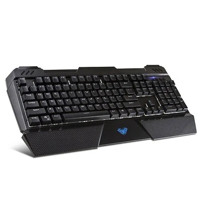 NEW AULA Sapphire Mechanical Gaming Keyboard with Blue Switch for Gamers Stream - Image 1 of 4
