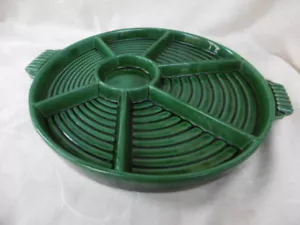 SUPERBE PLATEAU A GATEAUX D'APERITIF DES ANNEES 30-50 - VINTAGE - Imagen 1 de 8