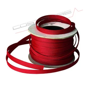 Guaina Espandibile ROSSA - Ø 8.90mm → 25.5mm - CAVO Hi END cable sleeve treccia - Imagen 1 de 1