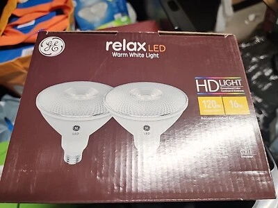 GE CURRENT LED16DP389CWW-2P LED Bulb,PAR38,2700K,1300 lm,16W,PK2 - Image 1 of 4