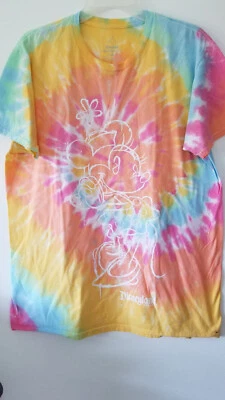 Футболка Minnie Mouse Hanes Disney Land Resort Walt Disney World галстук краситель / размер M - Изображение 1 из 4