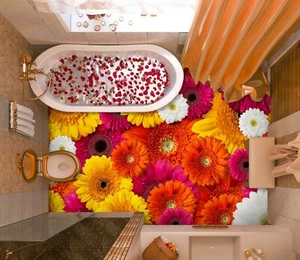 3D Bright Petals 40RAIN22 Floor WallPaper Murals Wall Print Decal AJ Honey - Picture 1 of 6