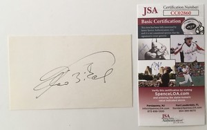 Theodore Bikel Signed Autographed 3x5 Card JSA Certified