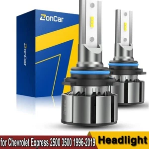 Bombillas de faros LED 9005 2 piezas haz alto para Chevrolet Malibu Hyundai Sonata - Imagen 1 de 8