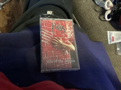 Helix Wild In The Streets Cassette Tape Hair Glam Metal Hard Rock US Capitol - Image 1 of 2