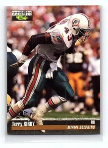 1995 Pro Line Terry Kirby Miami Dolphins #294 - Picture 1 of 2