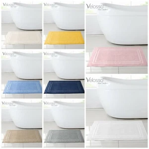 100% Cotton Luxurious Hotel Bath Mat Washable Quality Bath Rug - Picture 1 of 37