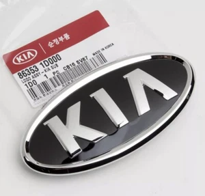 86353-1D000 Genuine Front Grille Emblem compatible with Kia - Picture 1 of 2