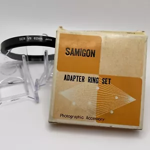 Samigon Series VIII- 62mm Metal Step Up Adapter Ring Series VIII 62mm - Picture 1 of 4