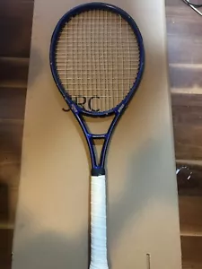 Raqueta Prince Graphite LongBody 95 cabeza tamaño Michael Chang autógrafo 41/4 - Imagen 1 de 21