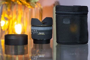 Sigma 15 mm f2,8 EX DG Fisheye - Attacco Canon - ottime condizioni funzionali - Imagen 1 de 9