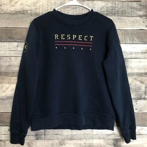 Under Armour Project Rock Sweatshirt Womens M Freedom Crew Neck Respect - Picture 1 of 9