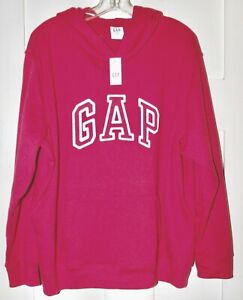 Gap Hoodie Sweatshirt Red Long Sleeved Women's Size XXL