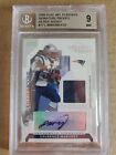 2006 Playoff Silver Signature Proof Laurence Maroney Auto RC /25 BGS 9 Patriots 