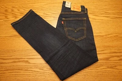 NUEVO CON ETIQUETAS PARA HOMBRES LEVI JEANS 541 Atlético Cónico en la Cintura Elástico Azul Oscuro $69.50 Foto 1 de 2