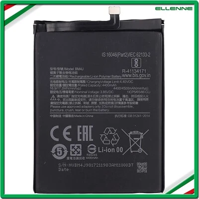 ✅ BATTERIA PER XIAOMI REDMI NOTE 8 PRO MI BM4J 4500MAH NUOVA PARI A ORIGINALE ✅