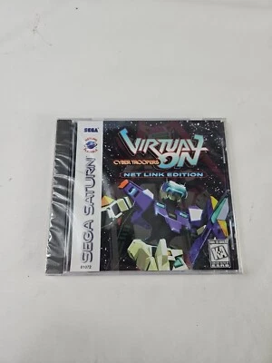 Virtual-On Cyber Troopers [Net Link Edition] (Sega Saturn) Sealed Brand New! - Image 1 of 4
